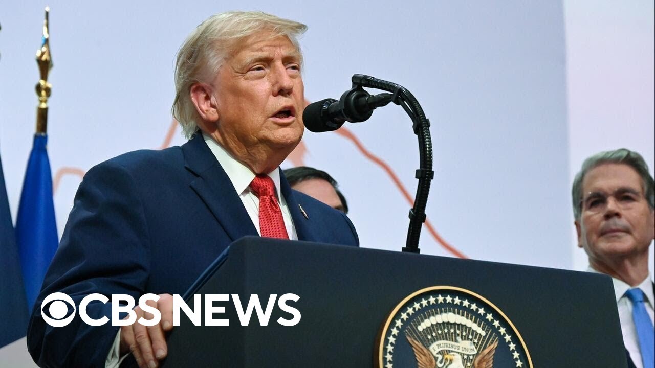 Takeaways from Trump news conference on Iran deal