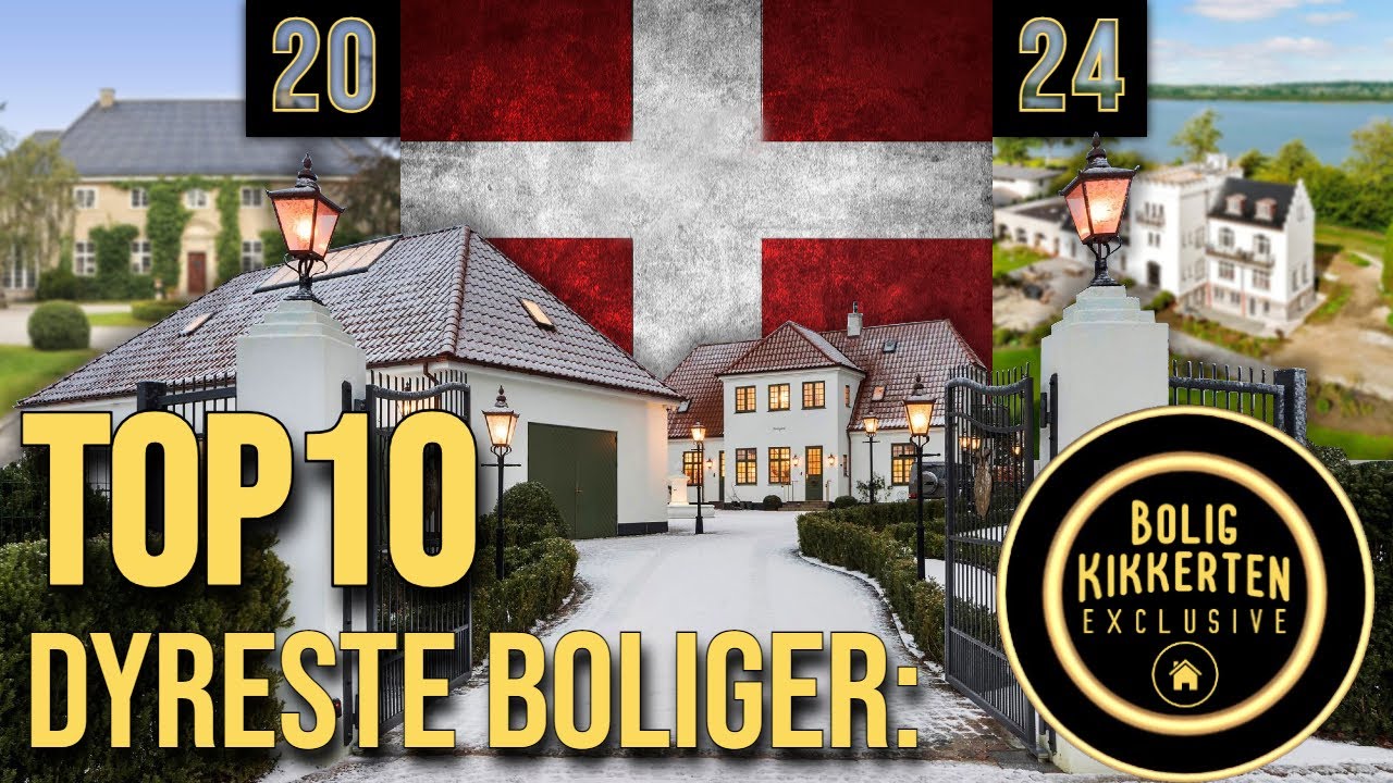 10 Dyreste boliger til salg i Danmark! (2024)