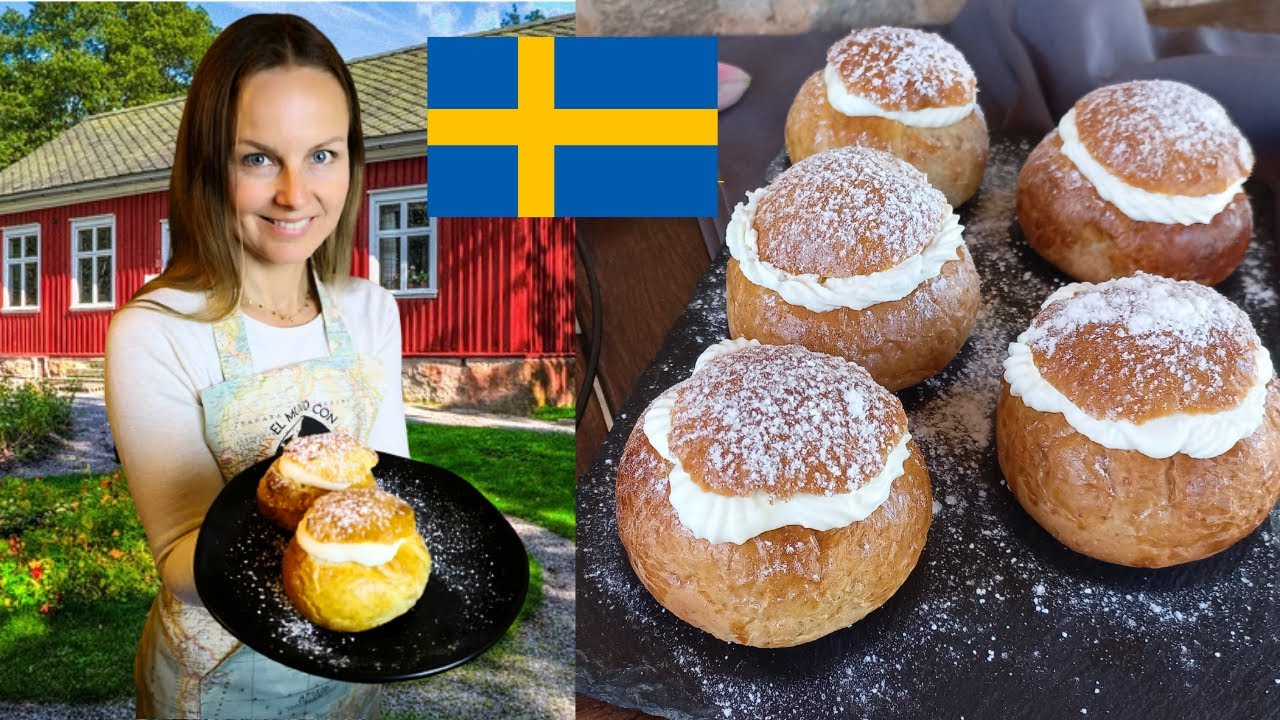 HAZ SEMLOR COMO UN SUECO: la receta tradicional de bollo SEMLA