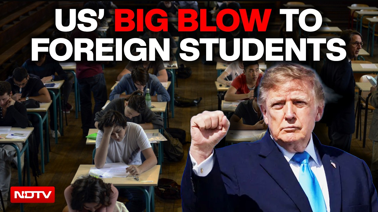 US LIVE: Trump's Big Blow To International Students: Schools To Pay $70,000 Per Student | OPT Fee
