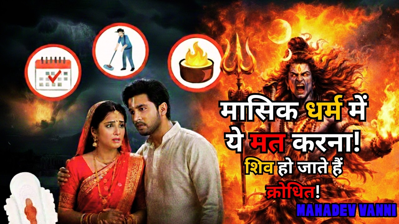 मासिक धर्म की 3 गलतियाँ जो आपको भगवान शिव के क्रोध का सामना करना पड़ सकता है