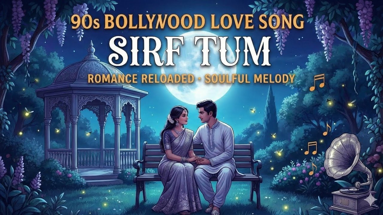 Sirf Tum | 90s Romantic Bollywood Song | Evergreen Love Melody | Old Hindi Song | Audio Song
