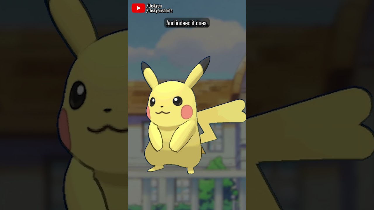 Does Pikachu look better in 3D? #pokemon