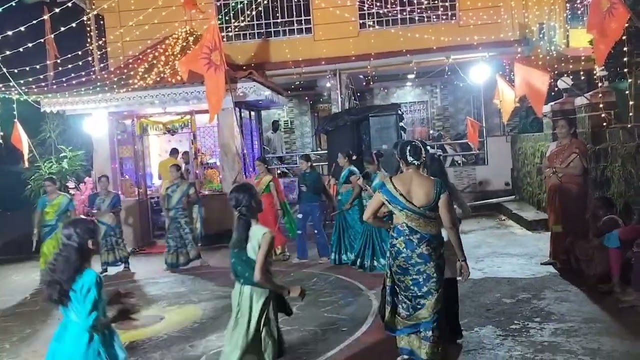 🙏 नवरात्री उत्सव गरबा दांडिया ✨💃💃🥳💯