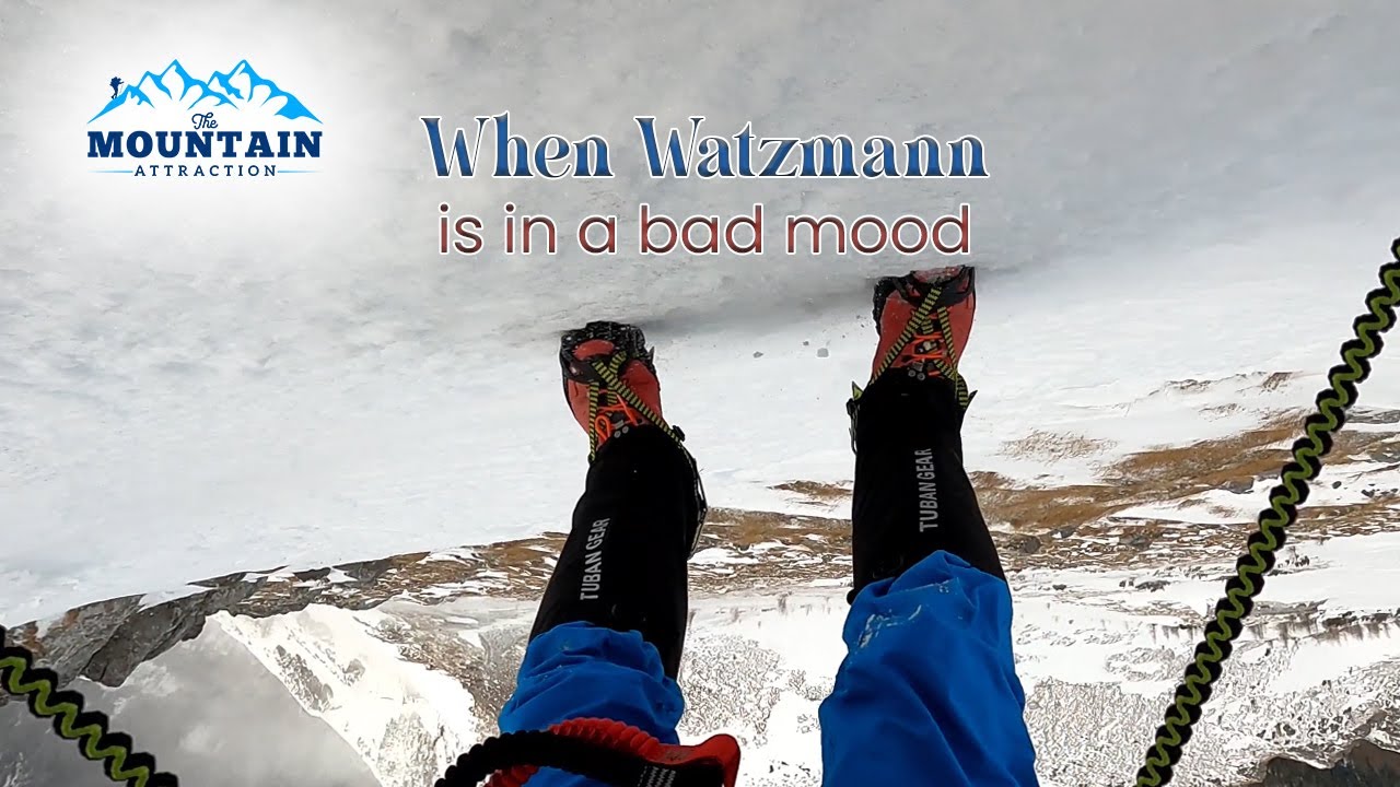 When Watzmann is in a bad mood in winter