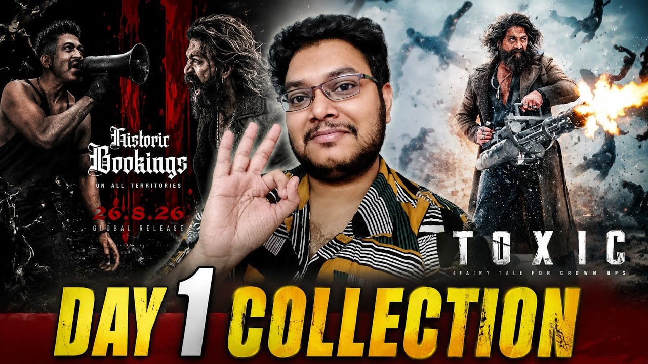 TOXIC DAY 1 COLLECTION | BOX OFFICE PREDICTION KANNADA HINDI TAMIL TELUGU MALAYALAM | HIT OR FLOP 