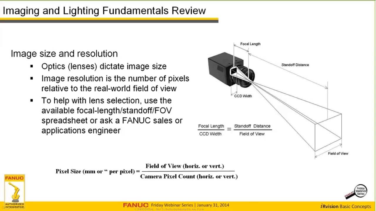 How to Set Up A FANUC iRVision 2D Fixed Camera