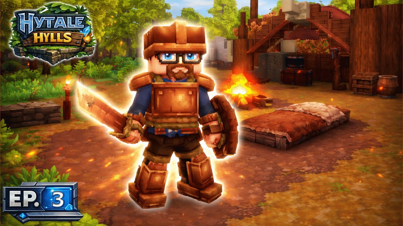 Hytale Hylls - Ep3 - Time to Gear Up