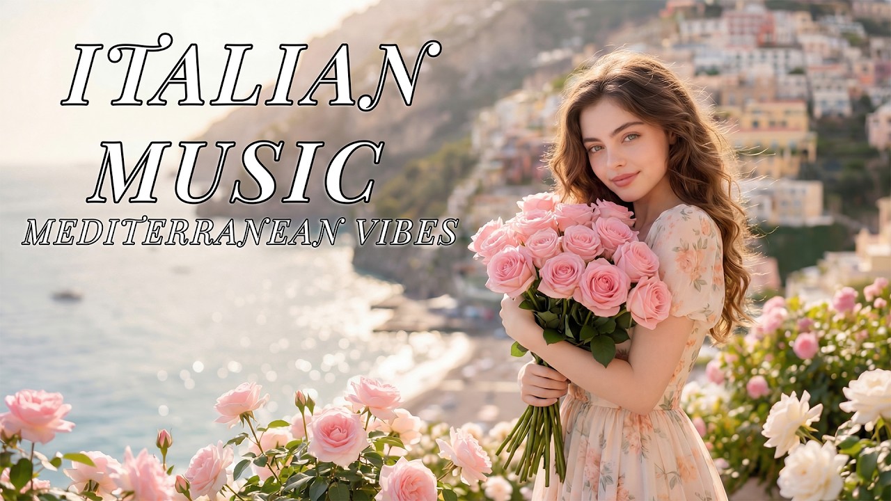 ✨ Итальянские вайбы и средиземноморская музыка 🎧 Живописная Италия и релакс | 12 часов 4K