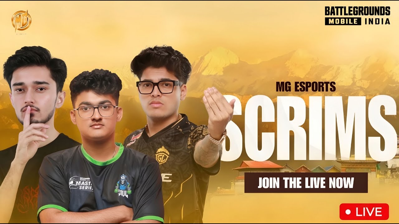 SHOWDOWN LIVE MG ESPORTS @mgesports2 #bgmilive #bgmi
