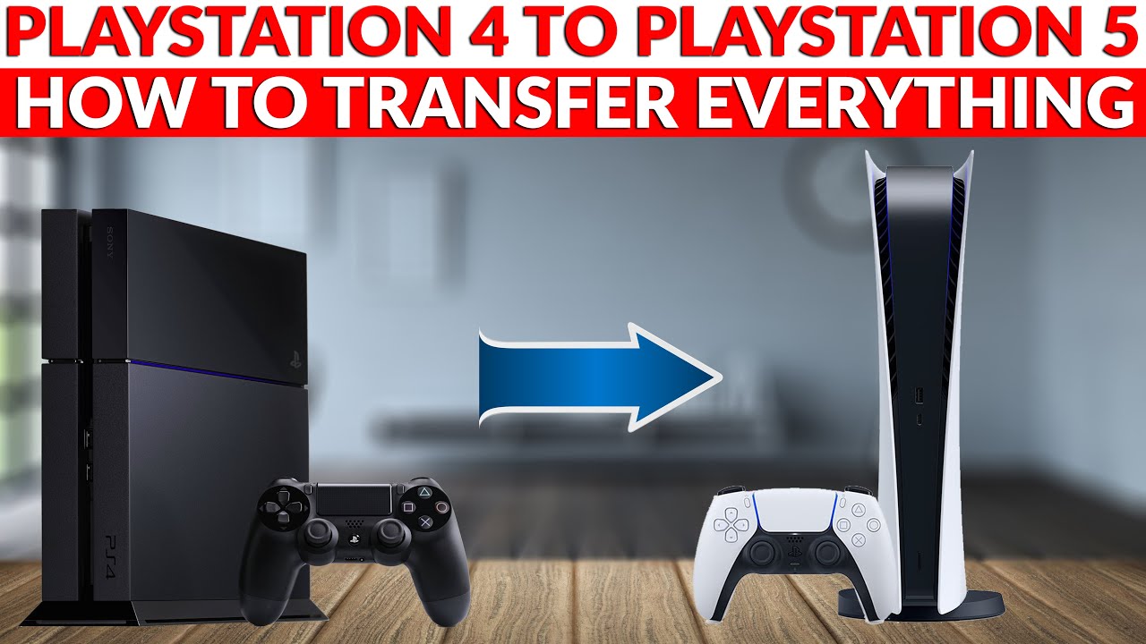 Как быстро перенести все данные с PS4 на PS5 — за 30 минут или меньше