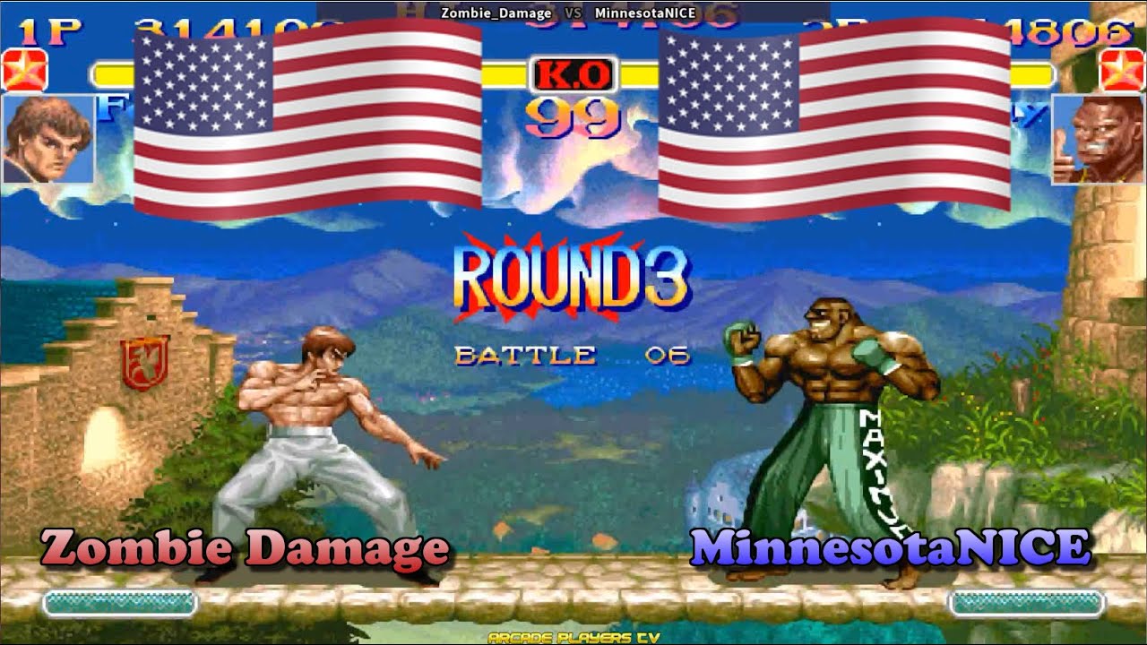 Super Street Fighter 2 Turbo ➤ Zombie Damage (Usa) vs MinnesotaNICE (Usa) 슈퍼 스트리트 파이터 2 터보