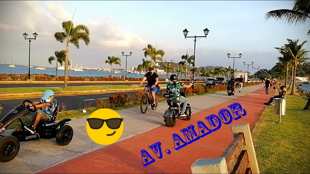 Visitando la calzada Amador