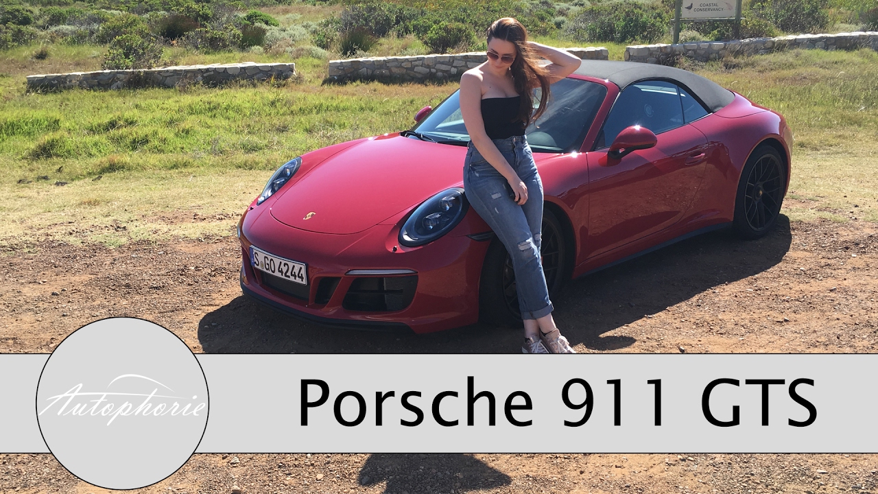 2017 Porsche 911 GTS Coupé und Cabriolet Test / 911 GTS Rennstrecke (ENGLISH Subtitles) - Autophorie