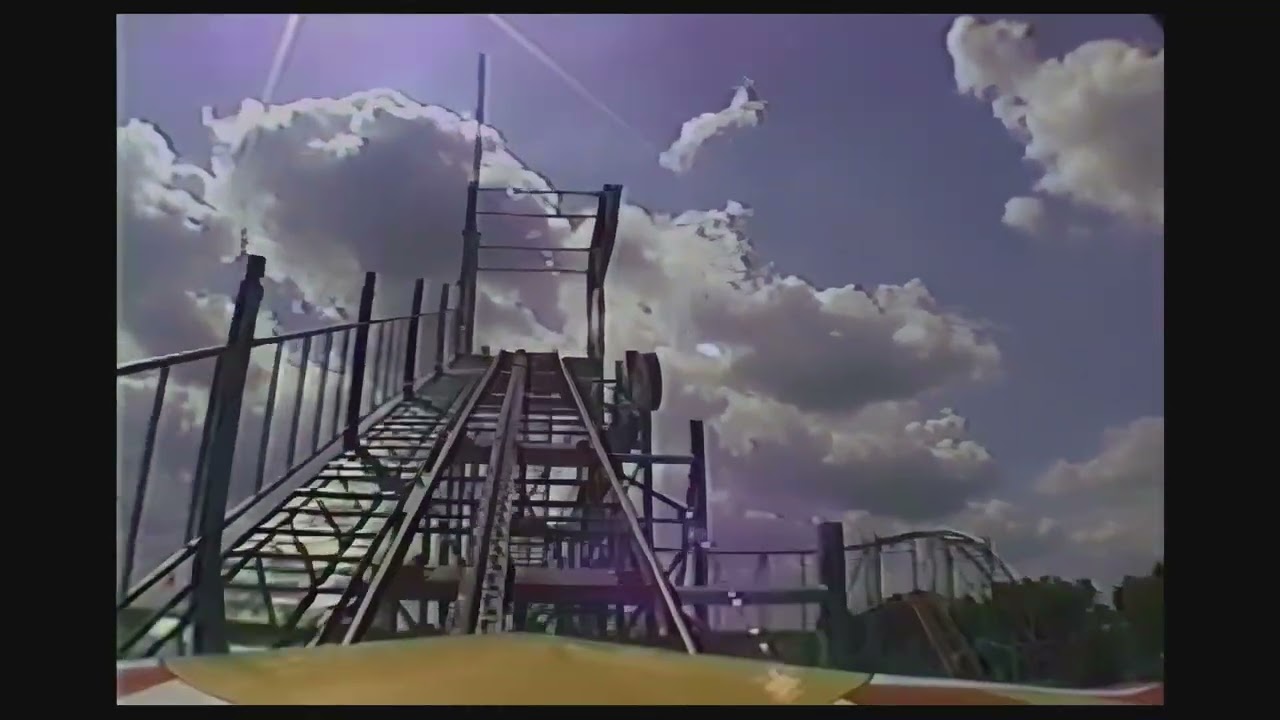 Old Indiana Fun Park-Thorntown, Indiana. Park slideshow w/POV video of Montagnes Russes & Mad Mouse.