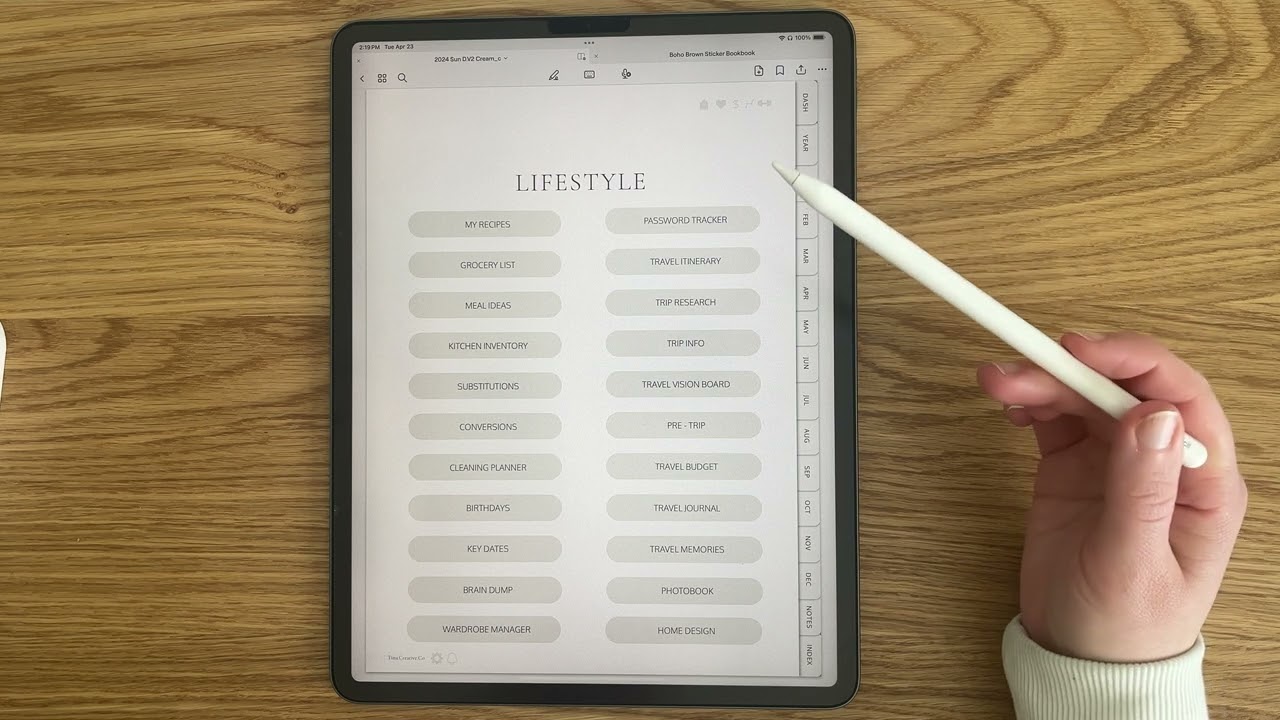 Digital Planner Walkthrough **Updated Version**