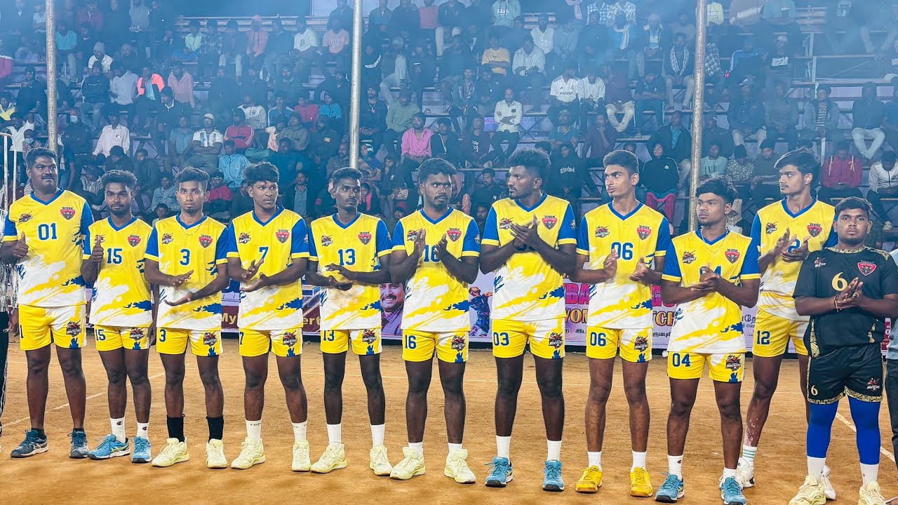 Bison vs YSR |1set|Dharmapuri volleyball 🏐 league #chinthalpadi