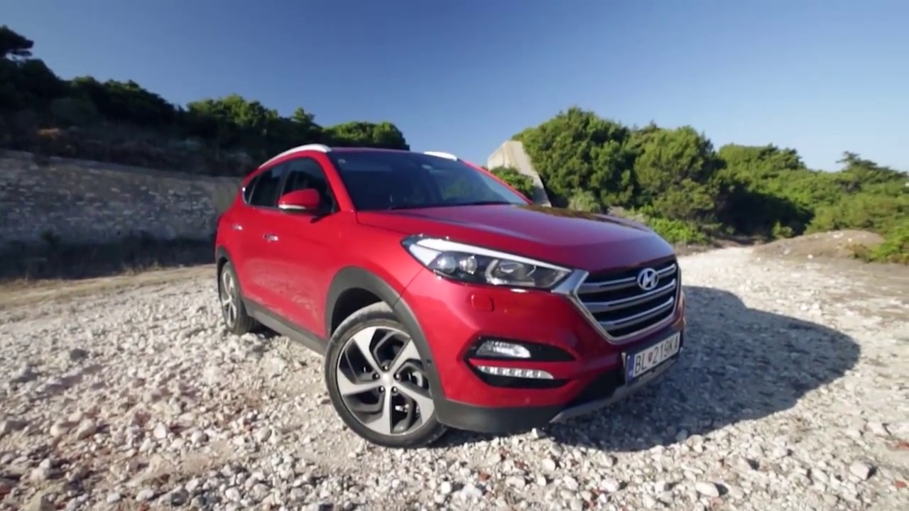 Hyundai Tucson Test on WRC track Tour de Corse 2015