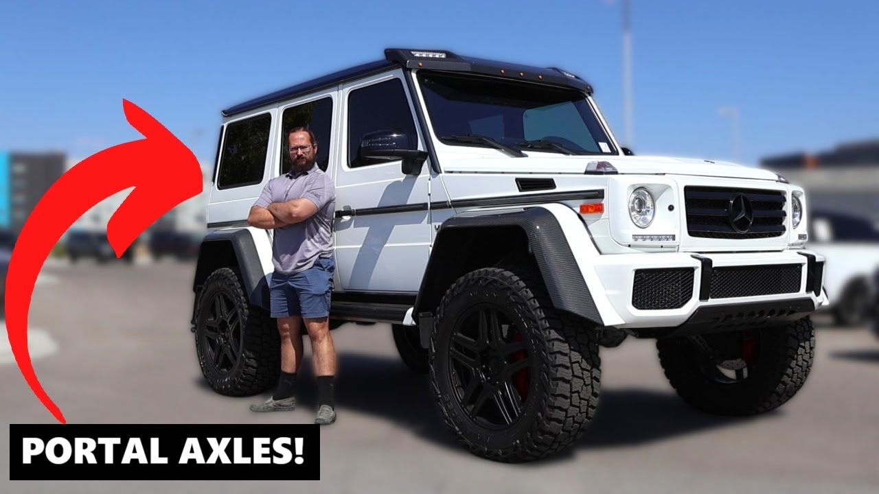 Portal Axles Are Insane! //Mercedes G-Wagon 4X4 Squared//