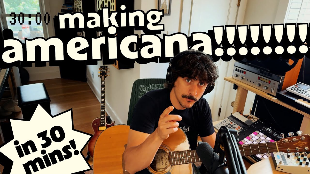 can i make an americana track with no plan (in 30 mins)?
