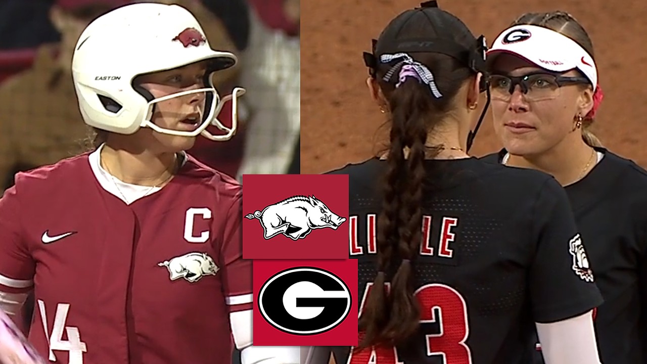 #12 Georgia vs #9 Arkansas Women's College Softball Highlights Full Game 2026