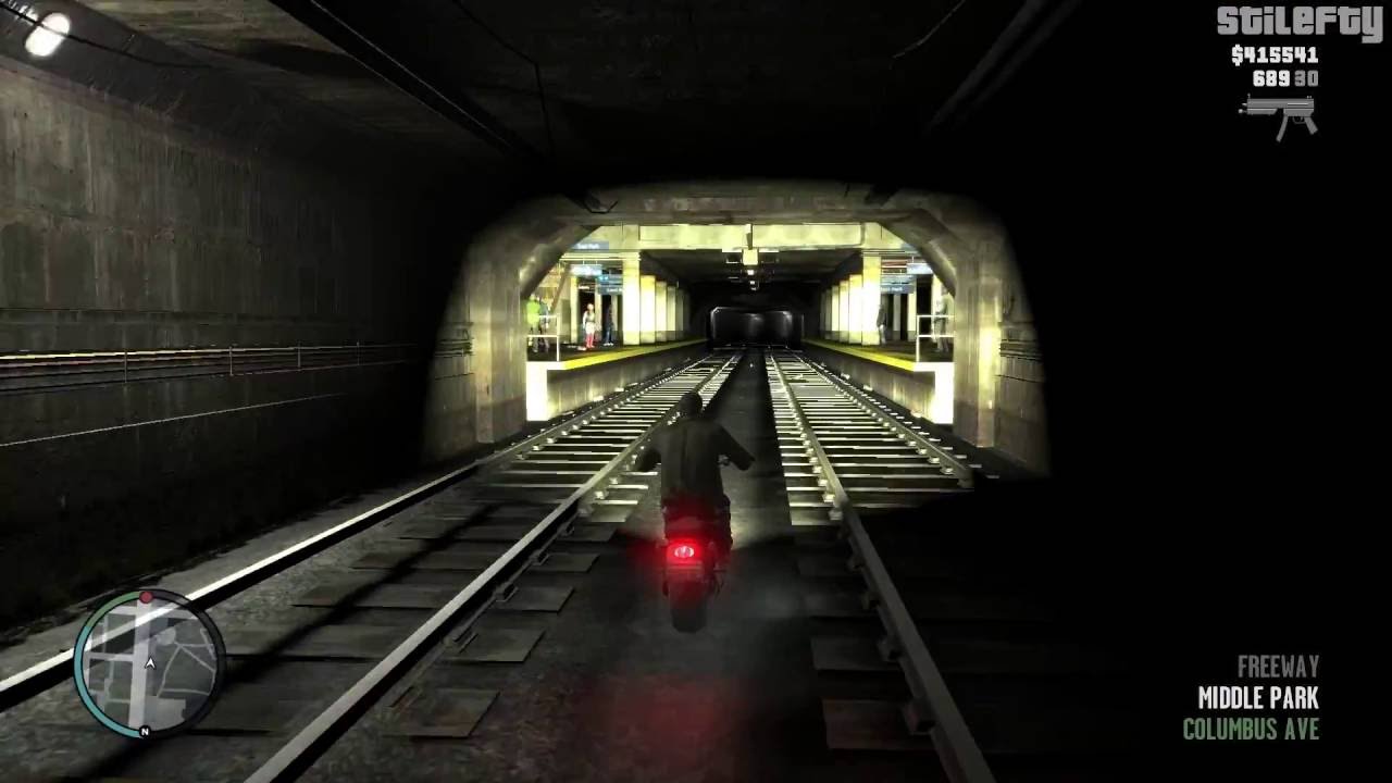 GTA 4 - Mission #64 - No Way on the Subway (1080p)