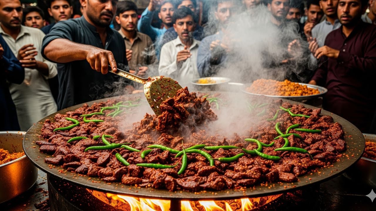 Viral Pakistani Tawa Kaleji | Cheapest Street Food In Karachi | Best Street Food In Pakistan