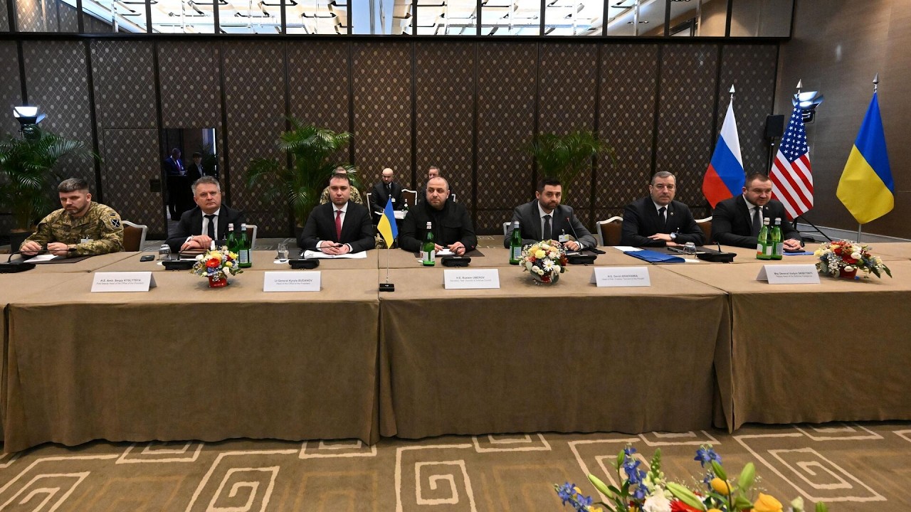 В Женеве стартовали переговоры с участием делегаций из РФ, США и Украины.прямой эфир