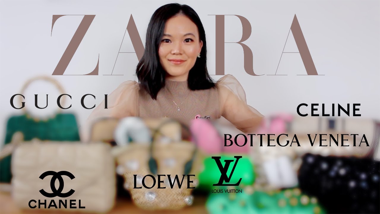 ZARA BAG DUPES | Designer bag dupes, Zara haul, Chanel 19, Gucci, Bottega, Celine, 2022 bag trends