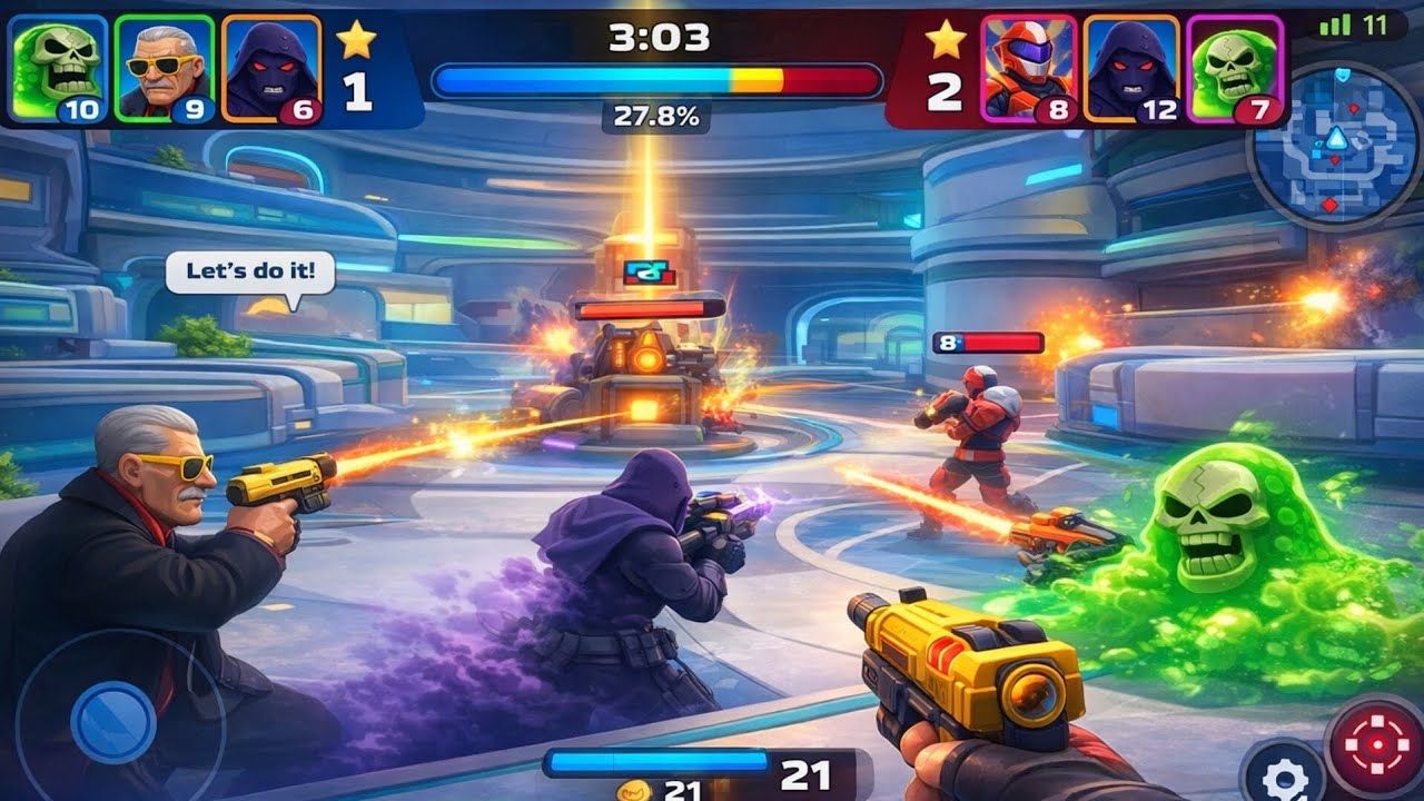 #frag pro shooter # random team gameplay # 