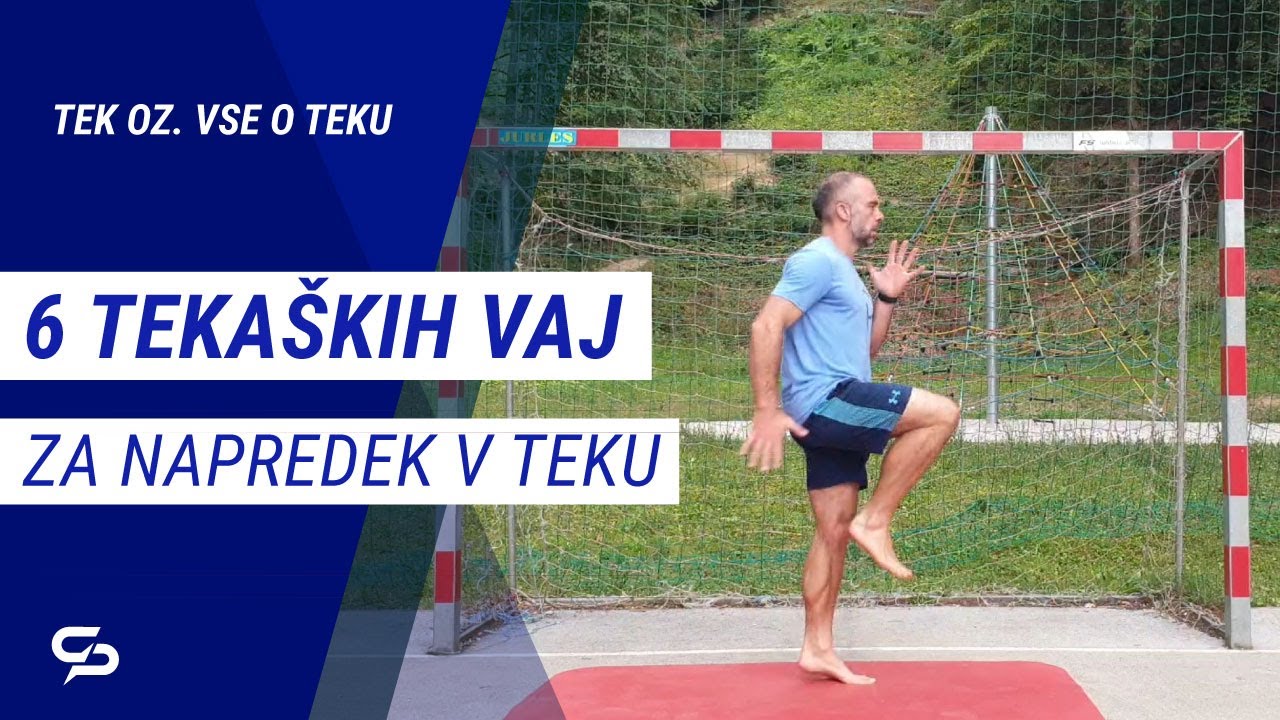 6 tekaških vaj za boljšo tehniko teka! #tekaškinasveti