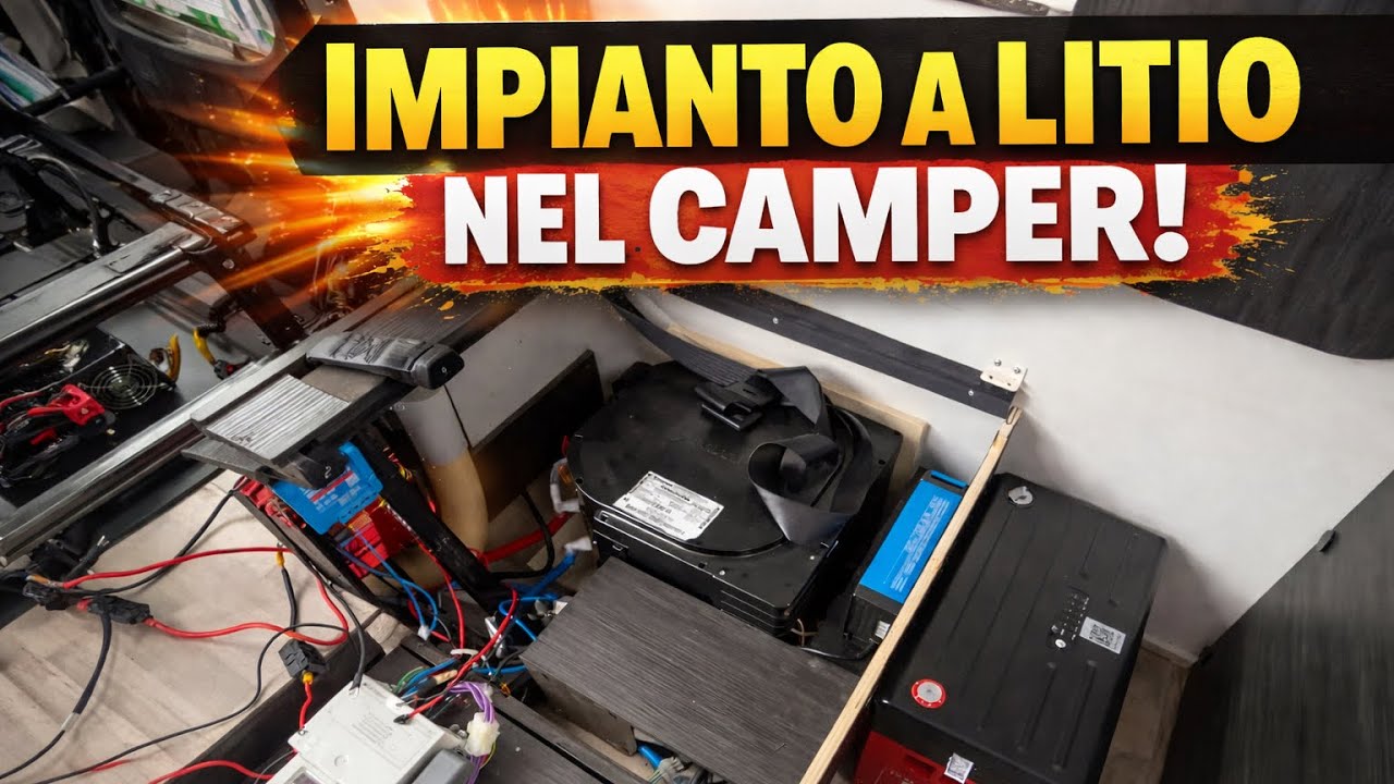 ep.442 Upgrade. IMPIANTO A LITIO IN CAMPER