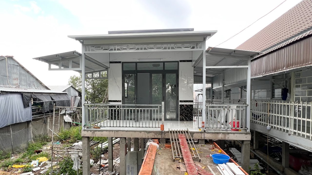 Bàn giao căn nhà lắp ghép tại huyện Châu Phú, An Giang… 0763271226