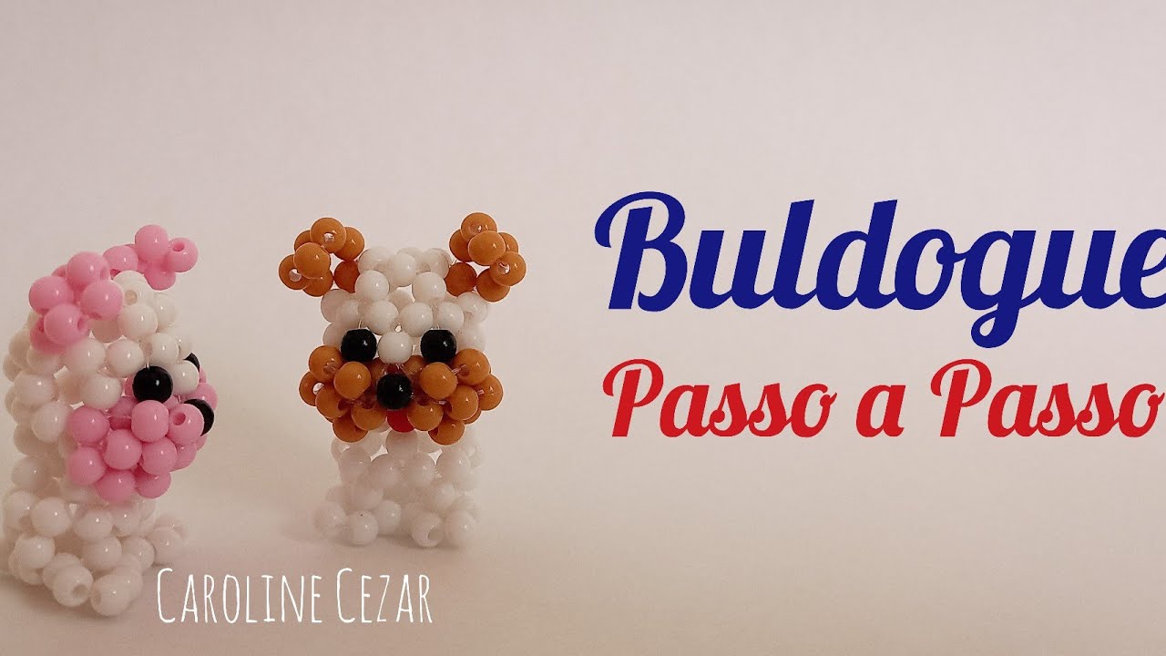Miçangando do zero #29 - Buldogue