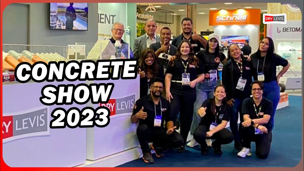 Destaques e Inova&ccedil;&otilde;es da DRY LEVIS na CONCRETE SHOW 2023