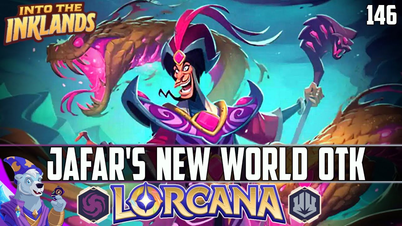 Jafar ENDS GAMES INSTANTLY! 🟣⚪ [Disney Lorcana Gameplay]