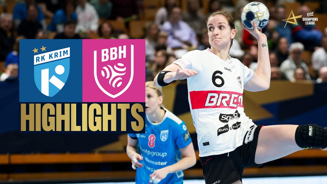 Krim OTP Group Mercator 🆚 Brest Bretagne Handball | Highlights | EHF Champions League Women 2025/26