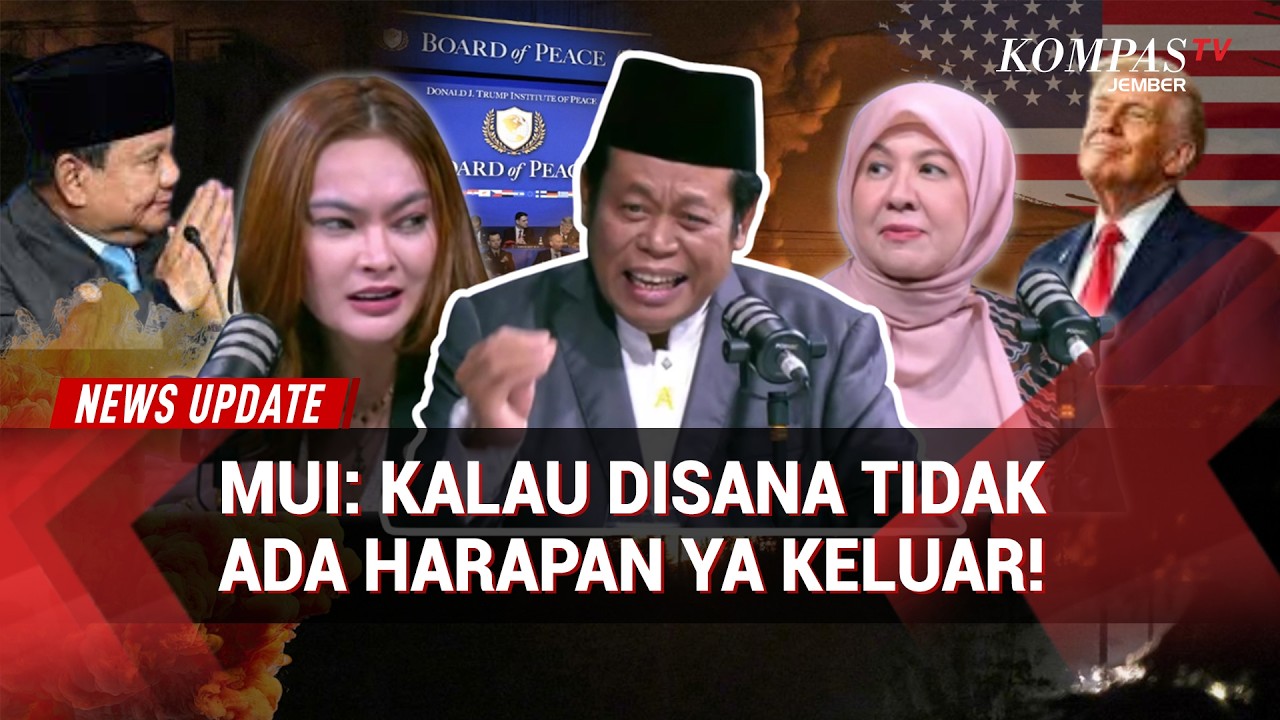 Pernyataan Tegas MUI Soroti Board Of Peace: Kalau Tak Ada Harapan, Lebih Baik Keluar!