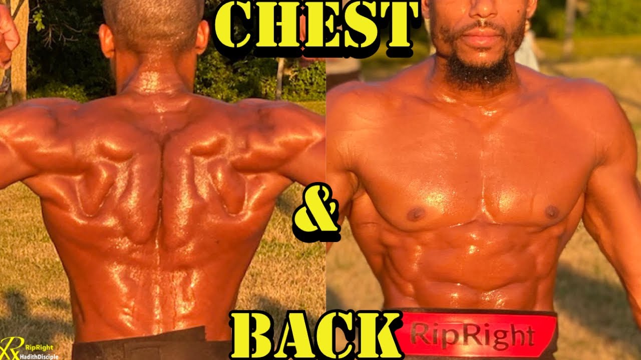 The BEST WorkOut To Get A Shredded Chest And Back  | Team RipRight