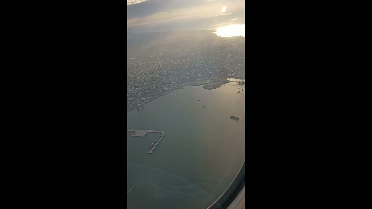 Arriving Montevideo, Uruguay at Dawn on a Sunday