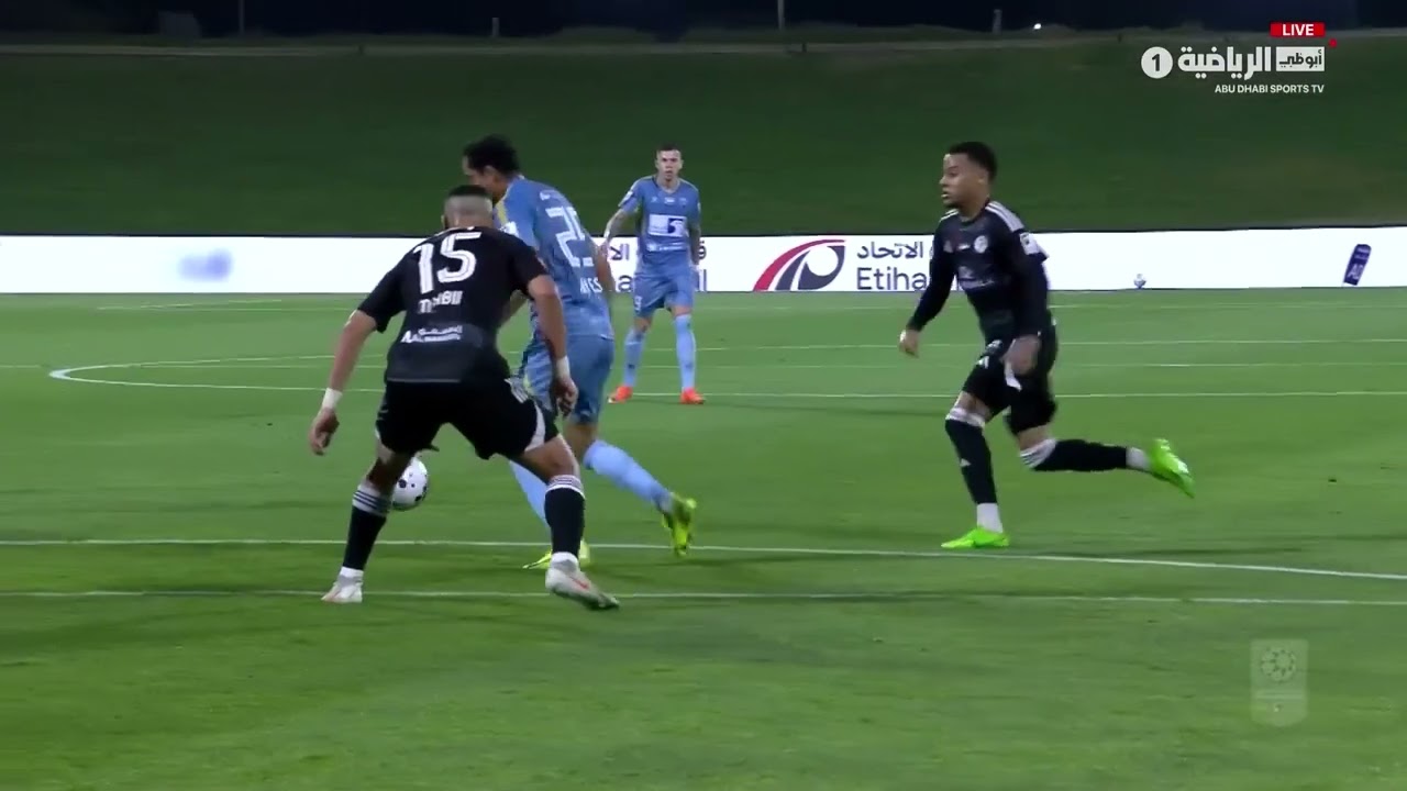 ملخص مباراة الظفرة والجزيرة الجولة 19 دوري أدنوك للمحترفين 25/26