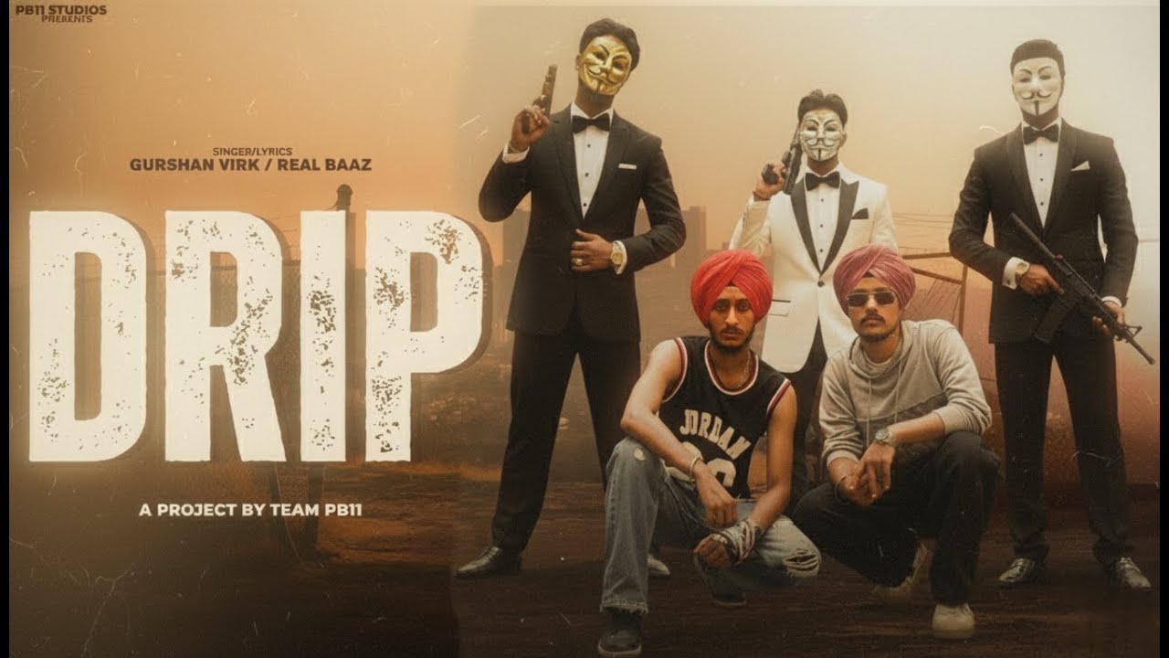 DRIP (Official Music Video) | Gurshan Virk ft. Real Baaz | GEN Z | New Punjabi Songs 2025
