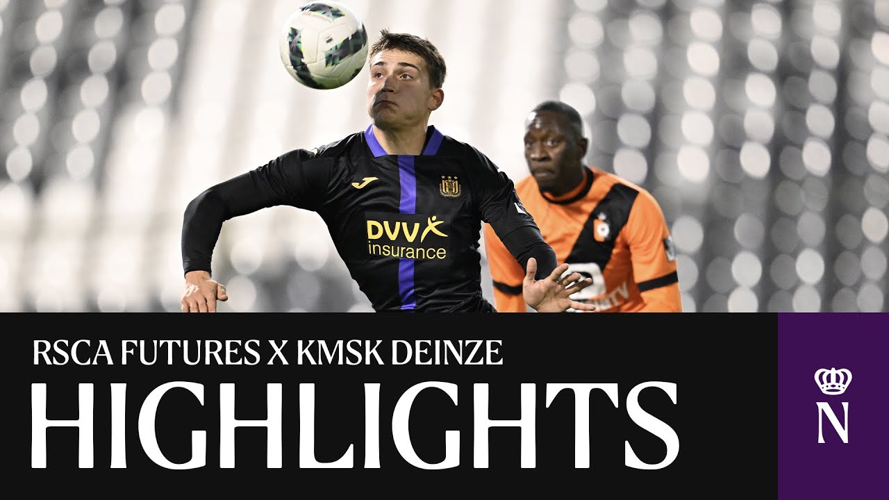 HIGHLIGHTS U23: RSCA Futures - KMSK Deinze | 2023-2024