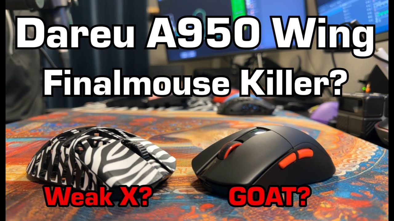 Recenzja skrzydła Dareu A950 - Endgame czy Finalmouse w domu?