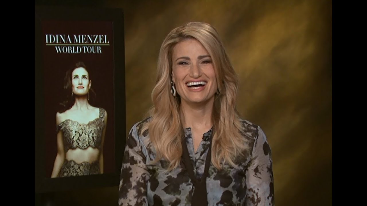 Hilarious! Frozen's Idina Menzel on Colin Farrell, Favorite Disneyland Ride, Embarrassing Moments!