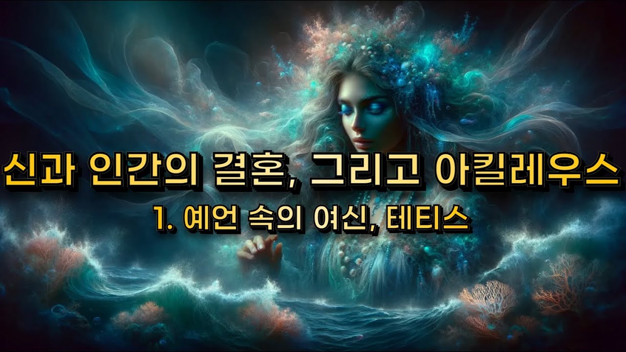 신과 인간의 결혼 그리고 아킬레우스 1편 예언 속의 여신 테티스
