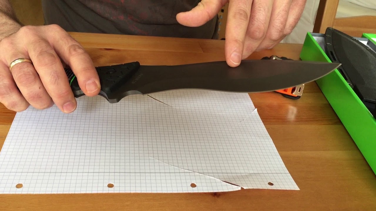 Präsentation Survivalmesser SCHF28