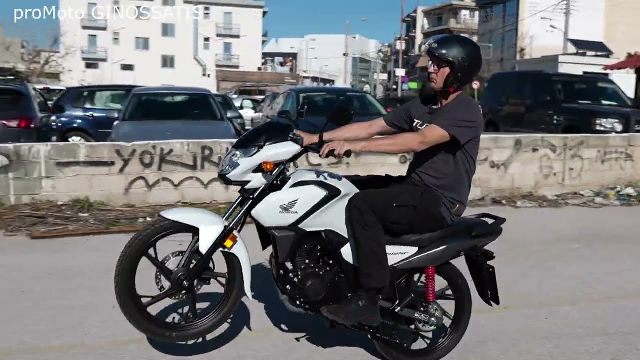 HONDA CBF125 Original exhaust sound