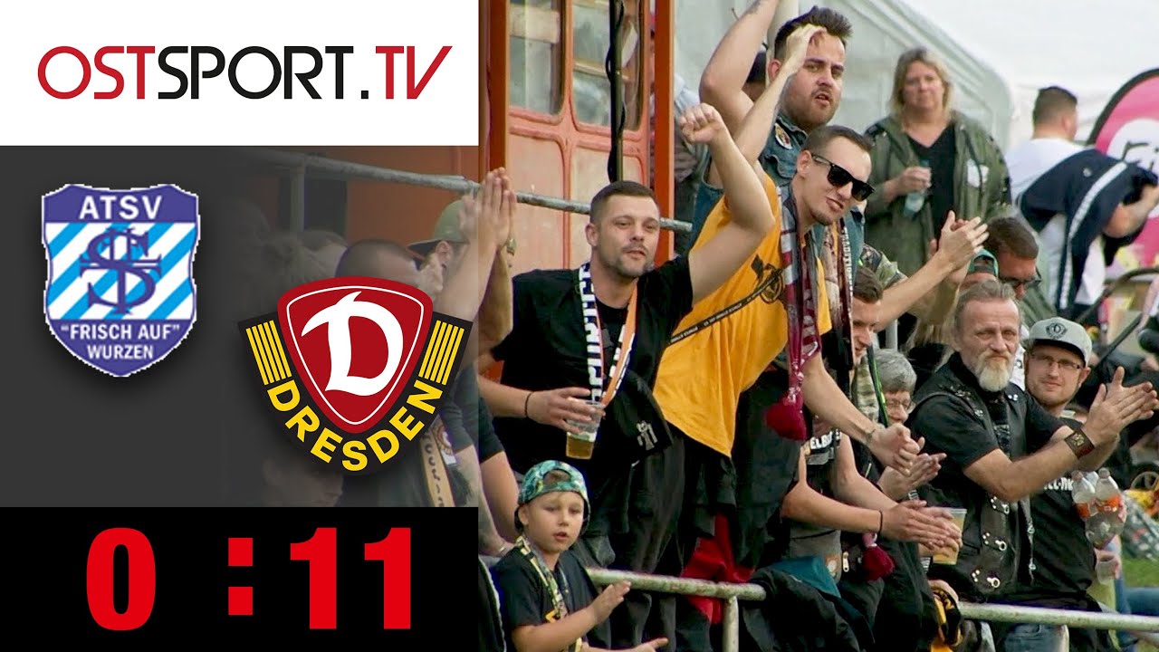 Zweistellig im Pokal! Dynamo in Torlaune: Wurzen - Dynamo Dresden 0:11 | Sachsenpokal