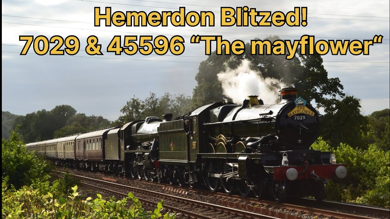 Double Header at Hemerdon! | 7029 & 45596 storm the mayflower Unassisted! | 6/9/25 | 